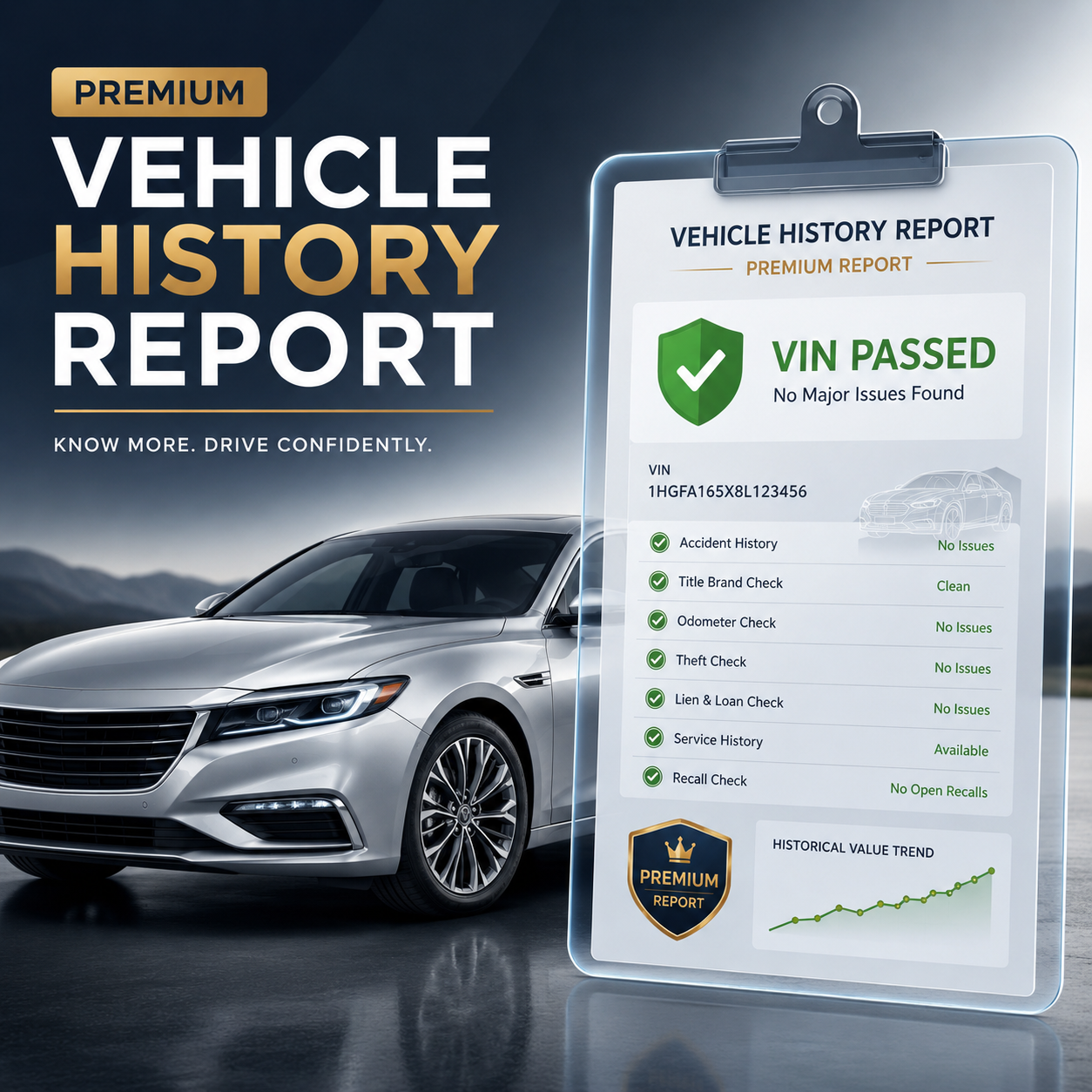 Premium Vehicle History Report